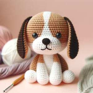 beagle dog amigurumi crochet pattern