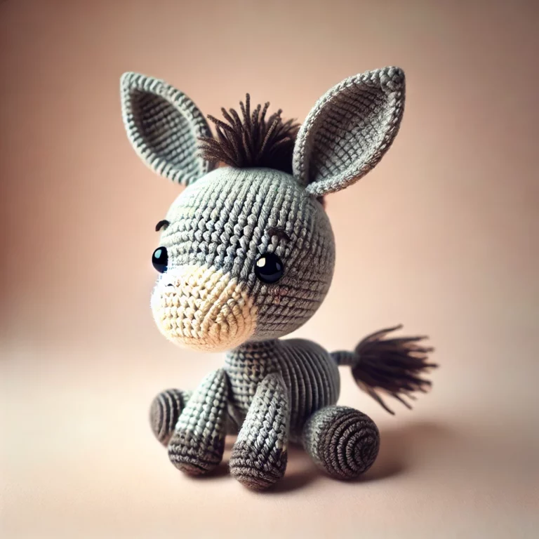 donkey amigurumi crochet