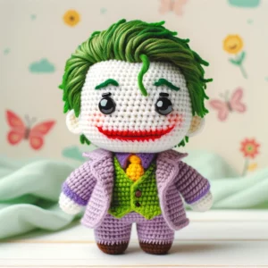 joker amigurumi crochet pattern free