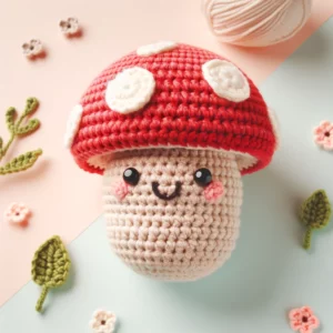 mushroom amigurumi crochet