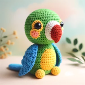 cute parrot amigurumi crochet pattern ideas 