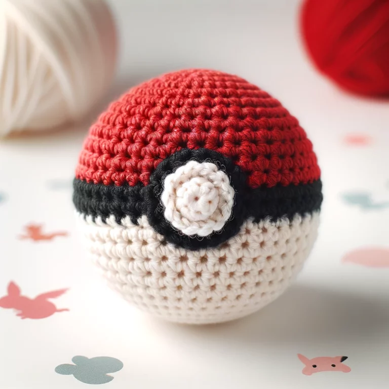 pokeball amigurumi crochet pattern free for beginners