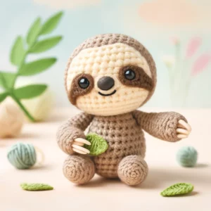 sloth amigurumi crochet pattern