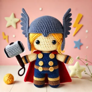 thor amigurumi crochet pattern for beginners