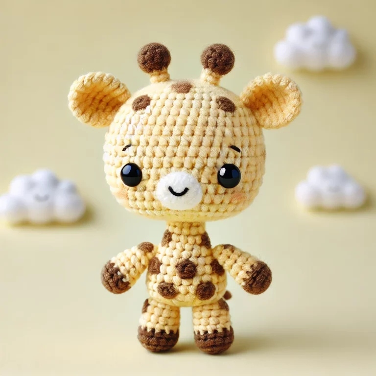 giraffe amigurumi crochet pattern