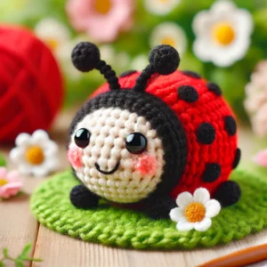 ladybug amigurumi crochet pattern 