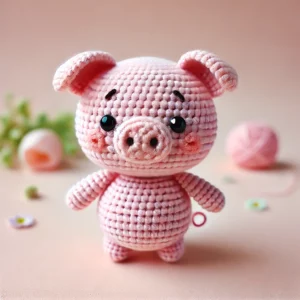 pig amigurumi crochet