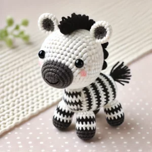 zebra amigurumi crochet